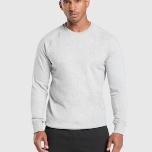 Gymshark Grey Crest Sweatshirt